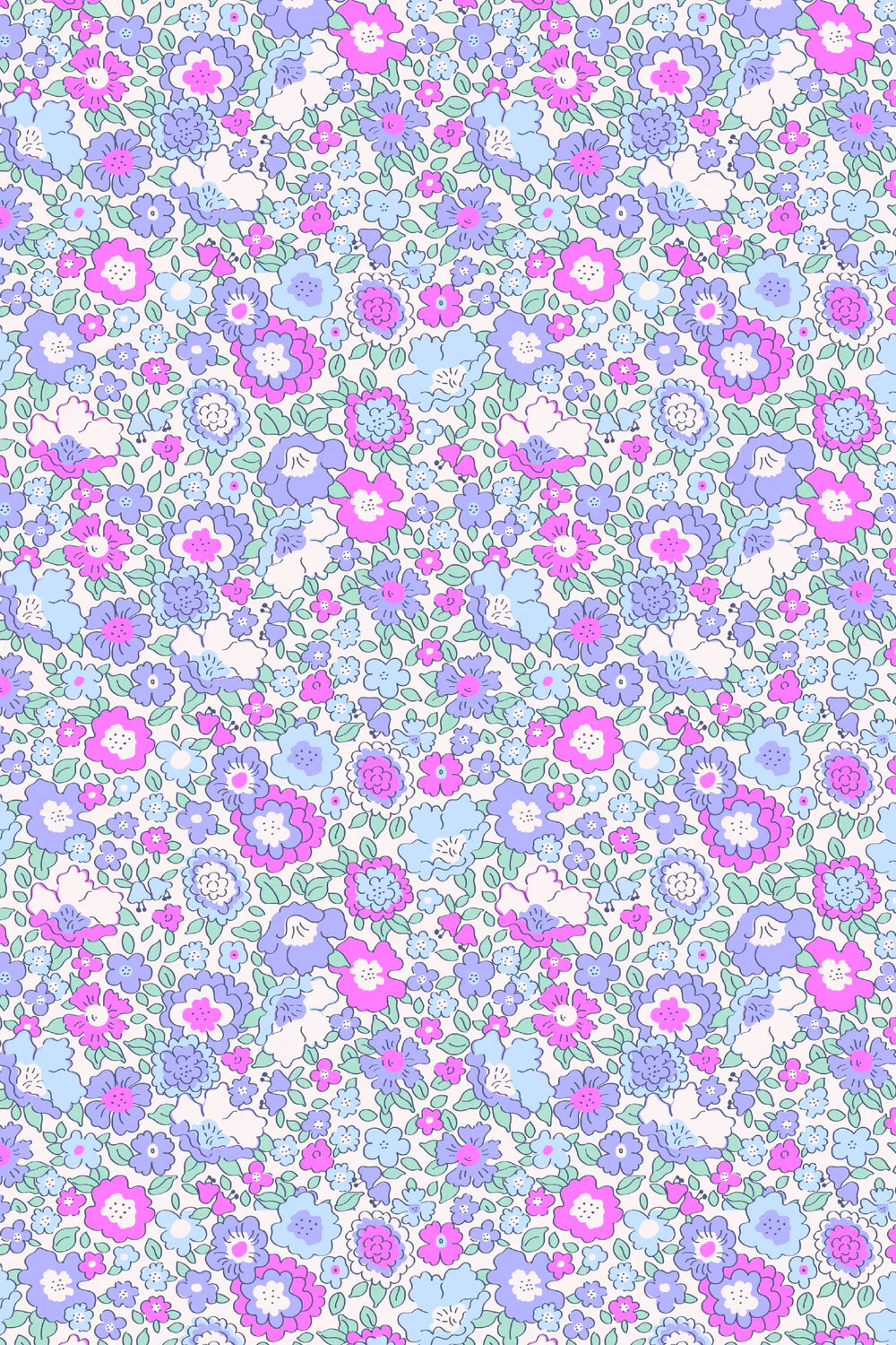 Milky Pretty Posy Dress