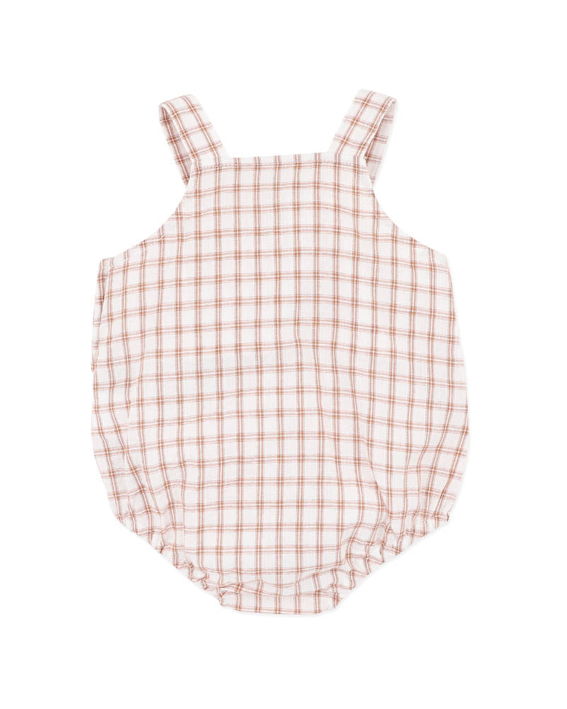 Bebe Clayton Check Sheep Bodysuit