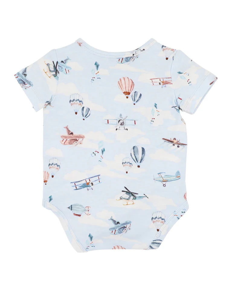 Bebe Harlan Print Bodysuit