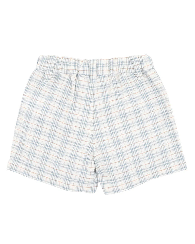 Bebe Roman Check Shorts