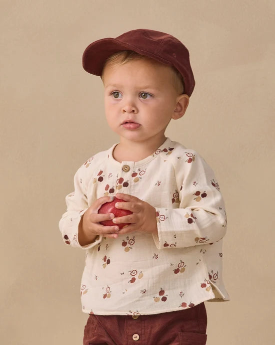 Quincy Mae Zion Shirt - Apples