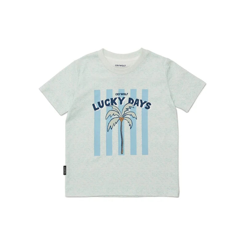 Crywolf Scratch n Smell T-Shirt Coconut Palms