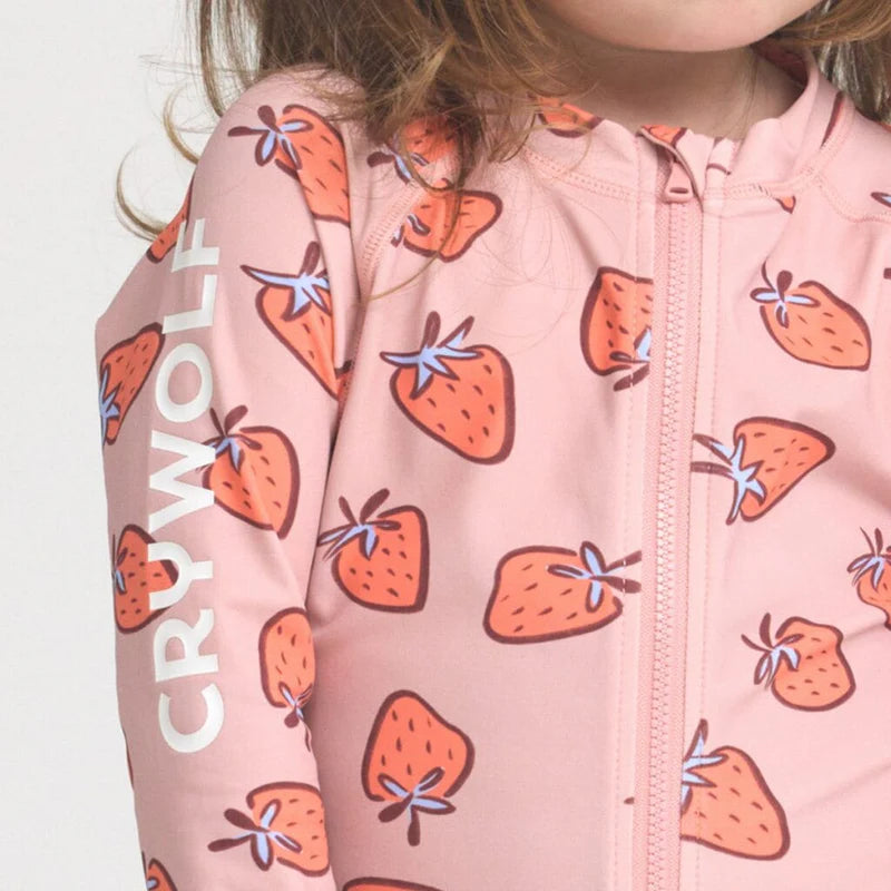 Crywolf Rash Suit Strawberry Splash