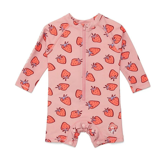 Crywolf Rash Suit Strawberry Splash