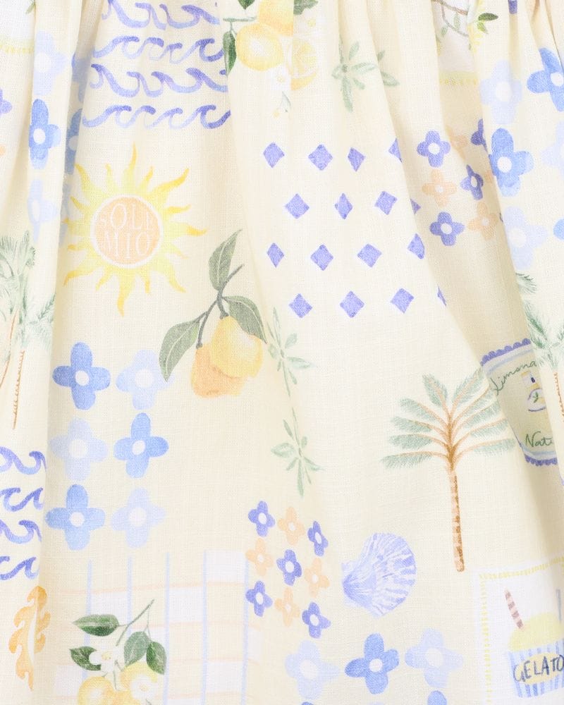 Fox & Finch Piccolina Shirred Dress