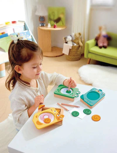 Hape Spin n Draw Mandala Kit