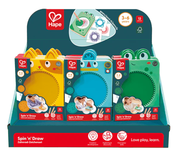 Hape Spin n Draw Mandala Kit