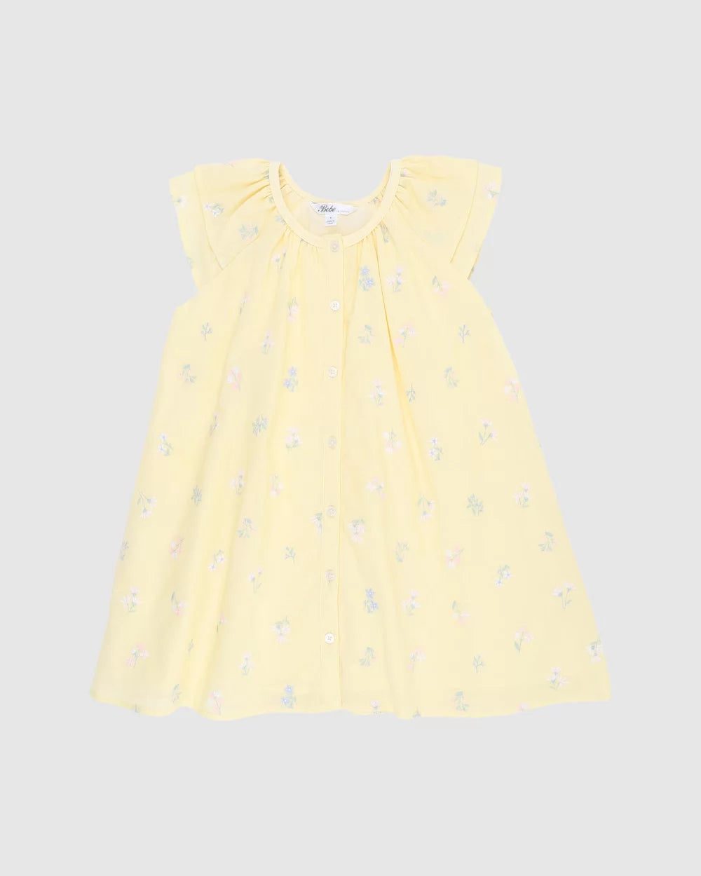 Bebe Bonnie Embroidered Dress
