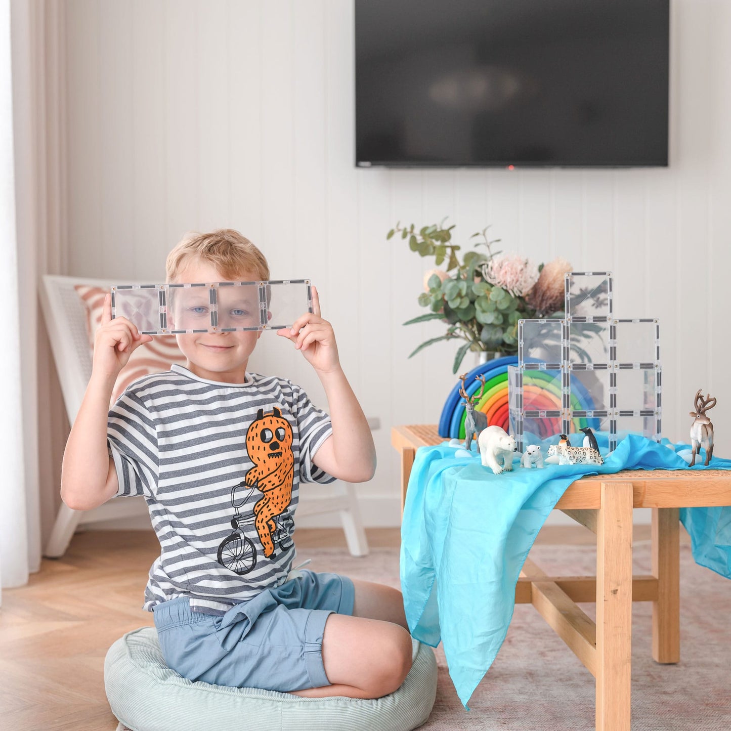 Connetix - Clear Rectangle Pack - 12 pc