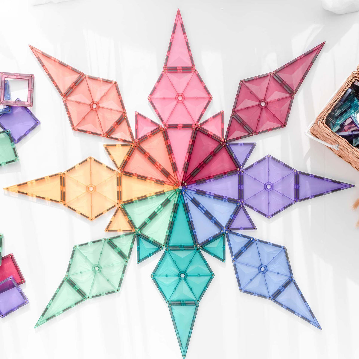 Connetix - Pastel Geometry Pack - 40 pc