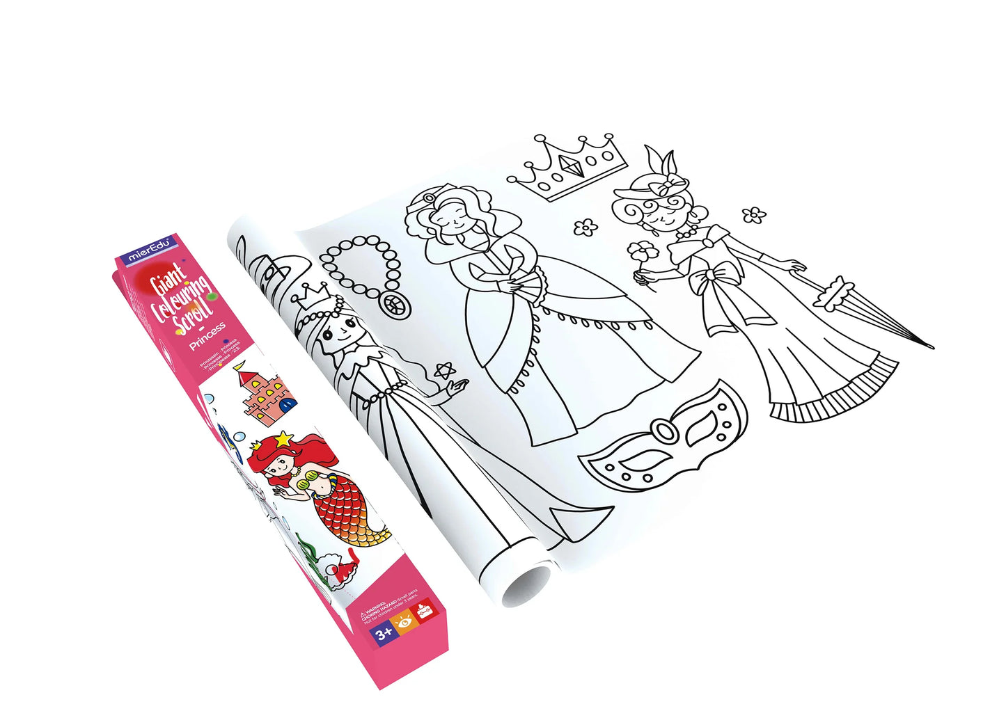 Giant Colouring Scroll - Princess