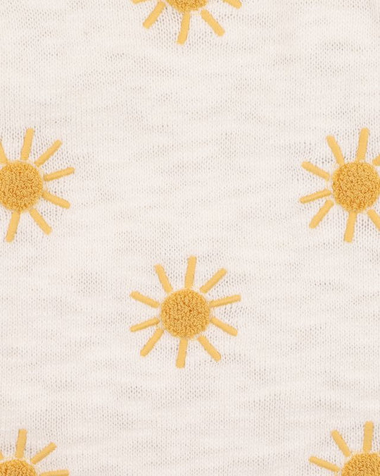 Bebe Scout Knitted Sun Overalls