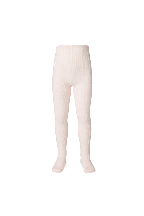 *Last One* Milky Pink Marle Jacquard Tight Size 3-6 Month