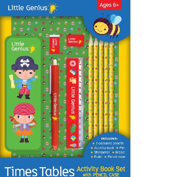 Little Genius Times Tables Activity Book & Set