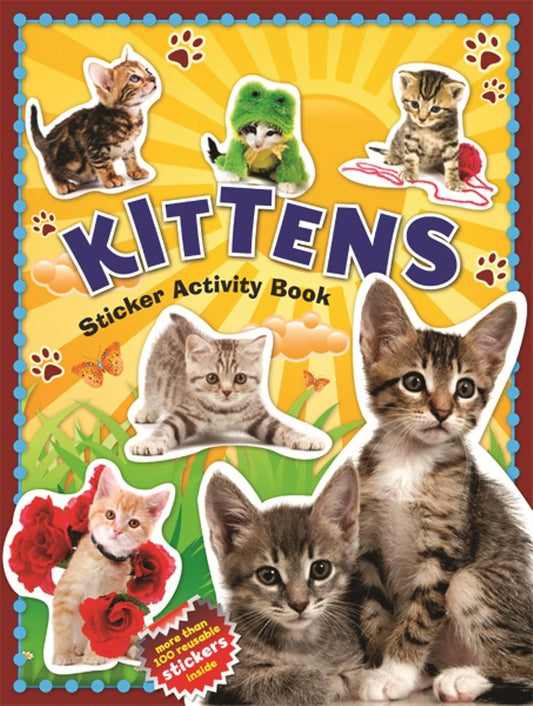 100 Kitten Sticker Activity