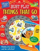 Busy Play Things That Go Reusable Sticker Activity