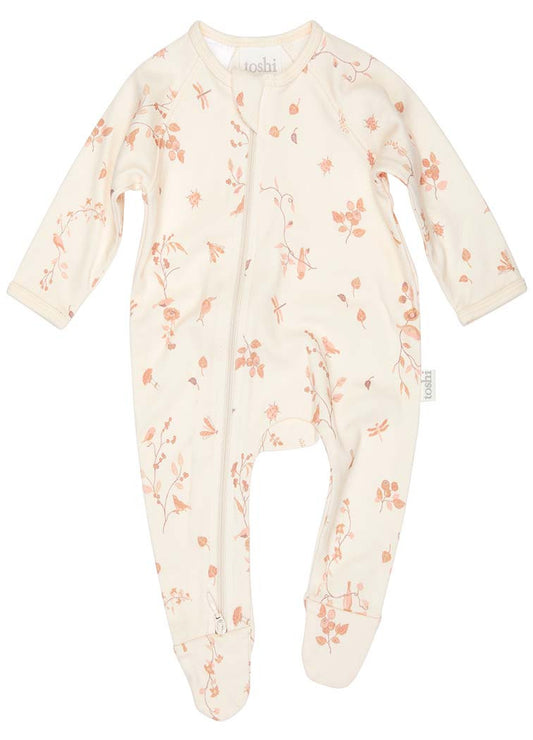 Toshi Onesie L/S Classic Songbirds