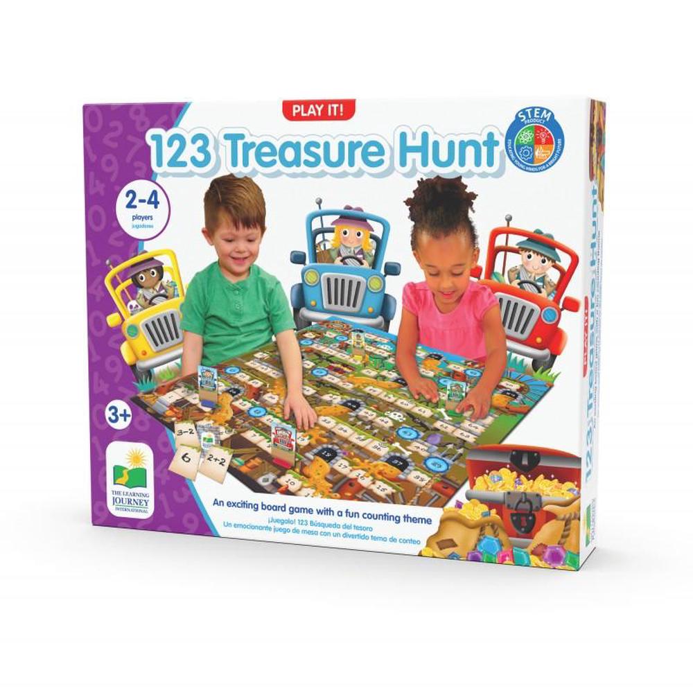 The Learning Journey Play It Game - 123 Treasure Hunt