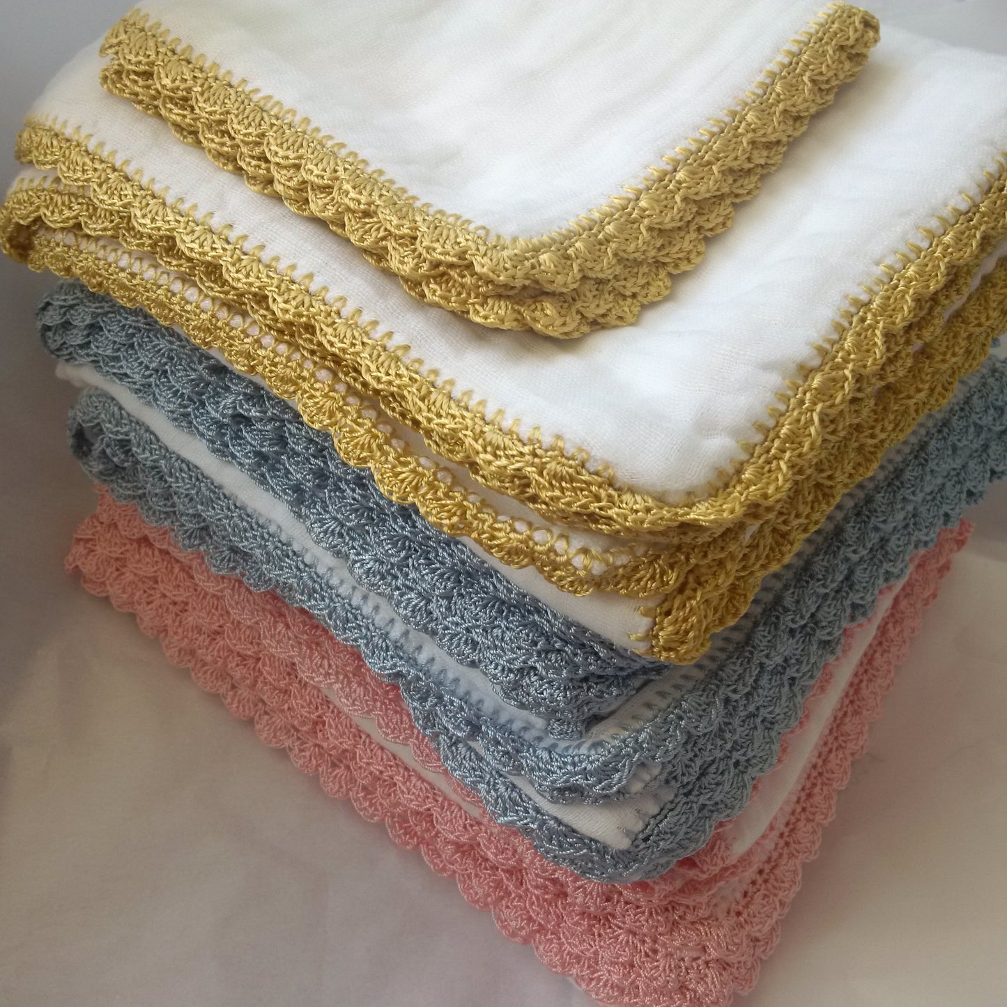Sweet William Crochet Baby Wash Cloth