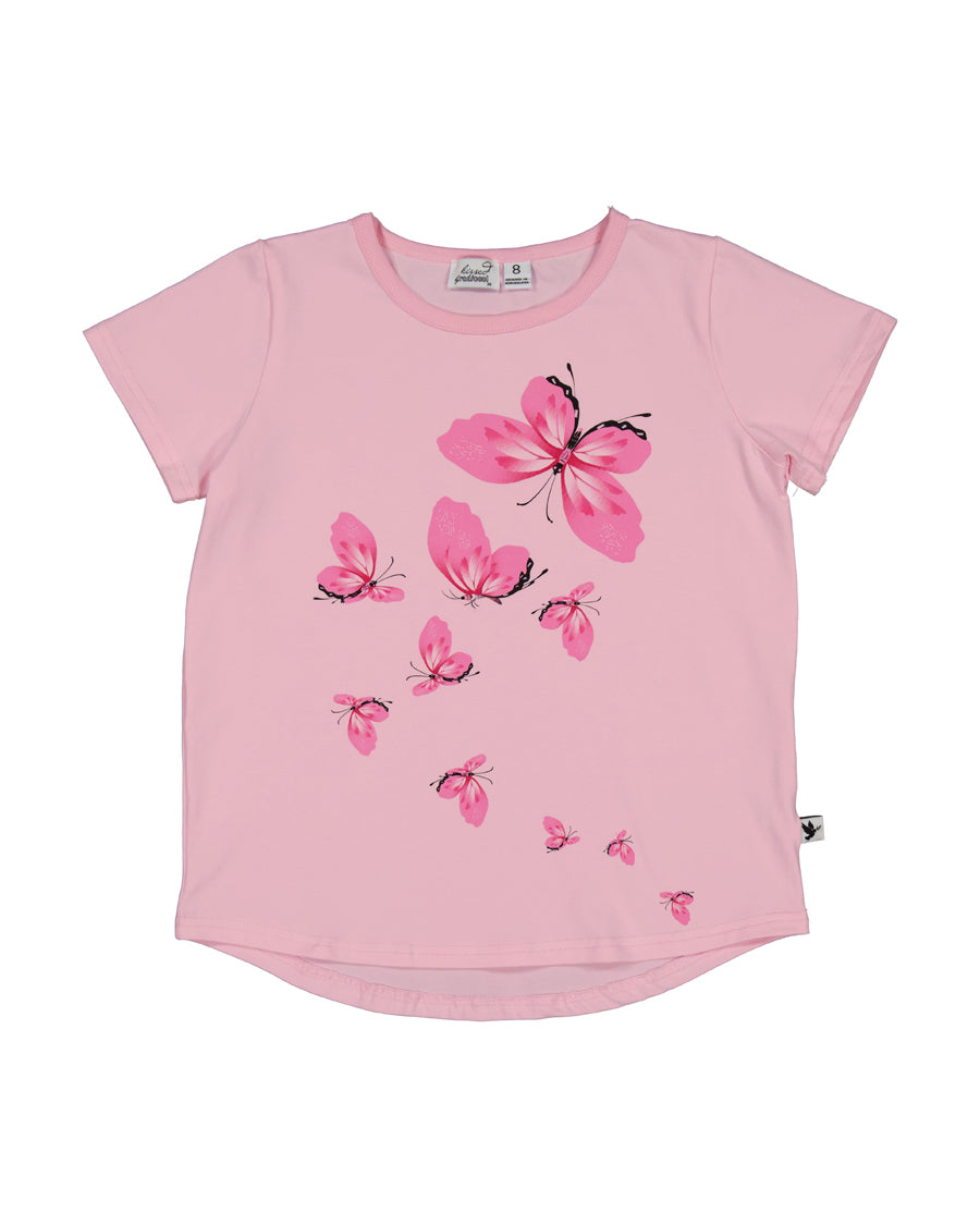 Kissed Butterfly Flutter Tee