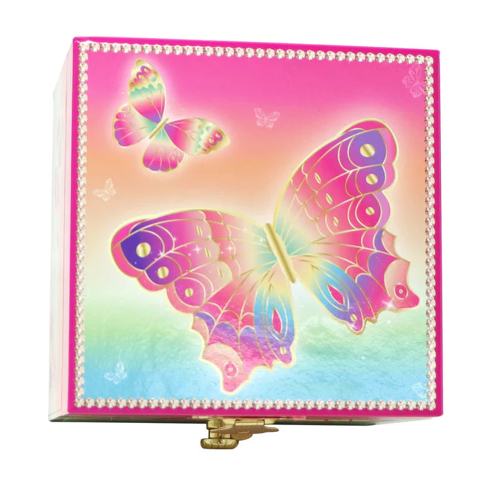 Hape - Rainbow Butterfly Small Musical Jewellery Box