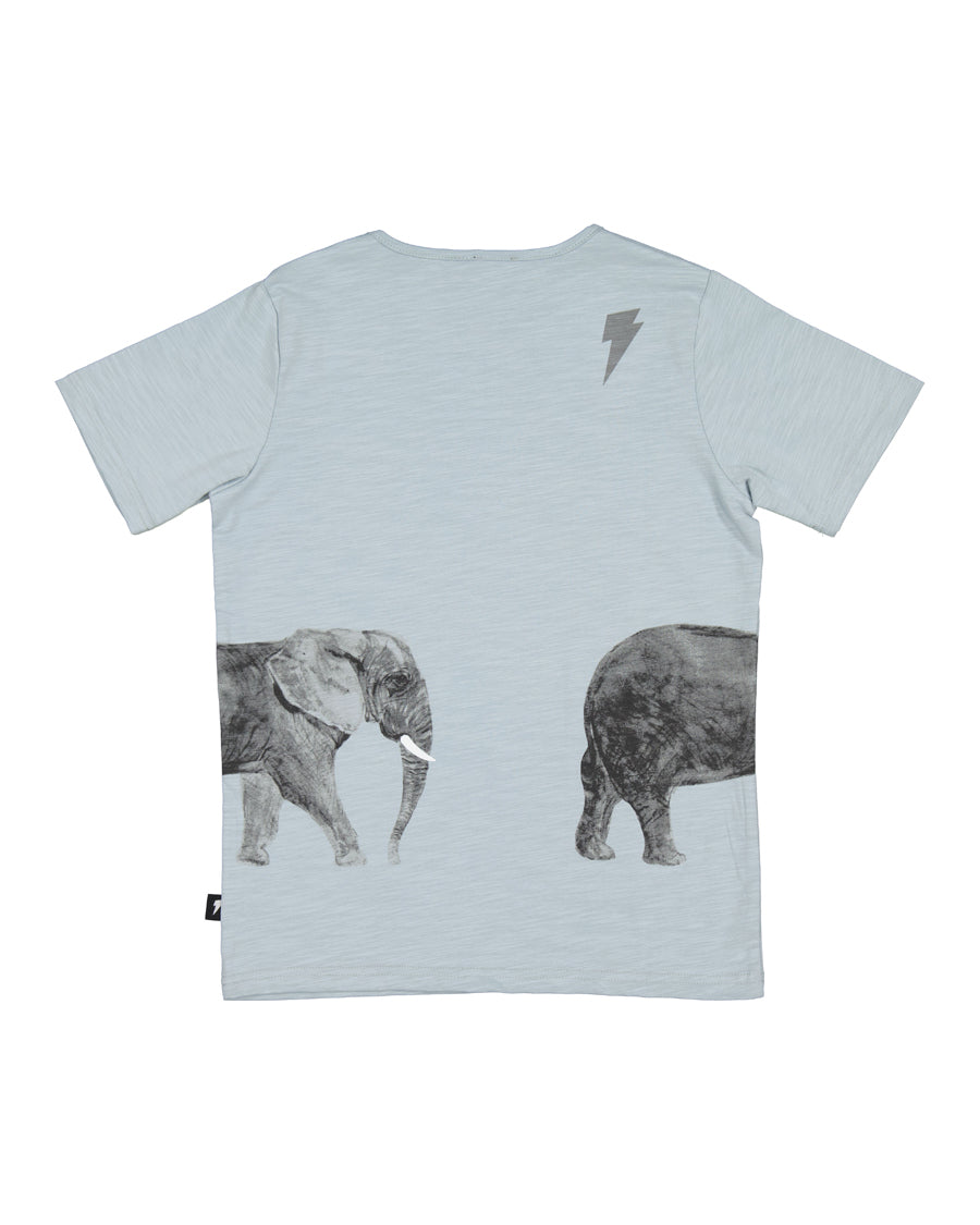 Radicool Kids Bull Elephant Tee - Sizes 6yr, 7yr