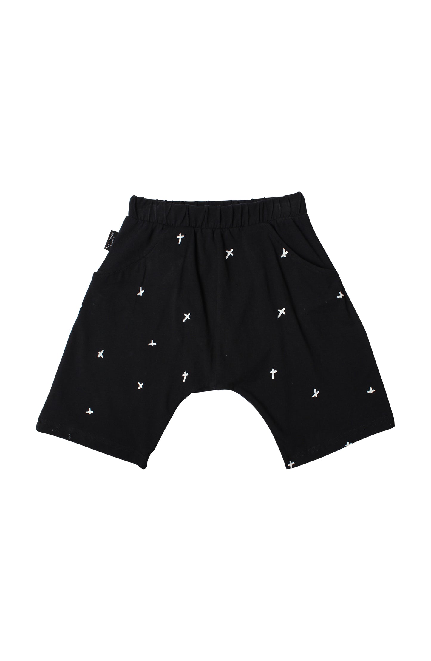 *Last One* Tiny Tribe X Relaxed Short Black - Size 4yr