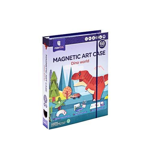 Magnetic Art Case - Dino World - MierEdu