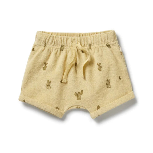 Wilson & Frenchy Organic Terry Tie Front Short - Prickle