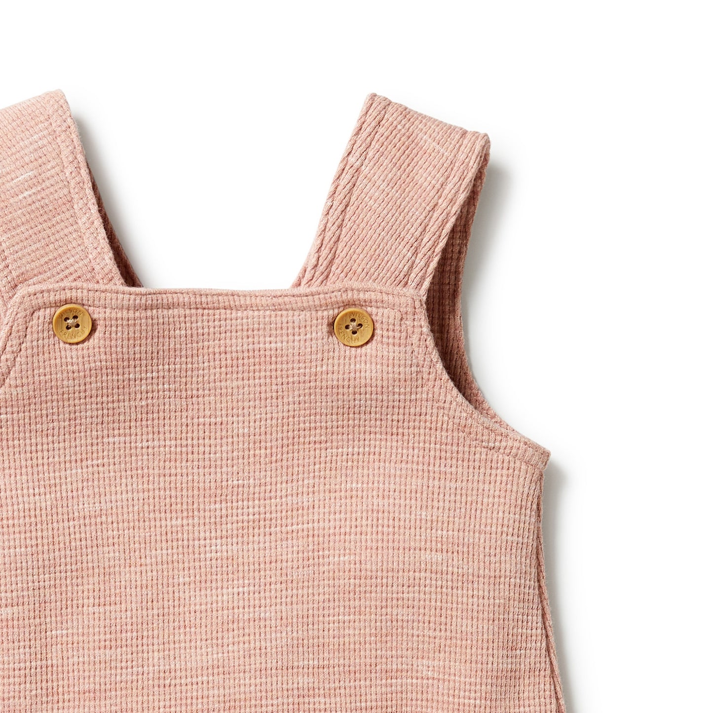 Wilson & Frenchy Organic Knitted Overall - Peach