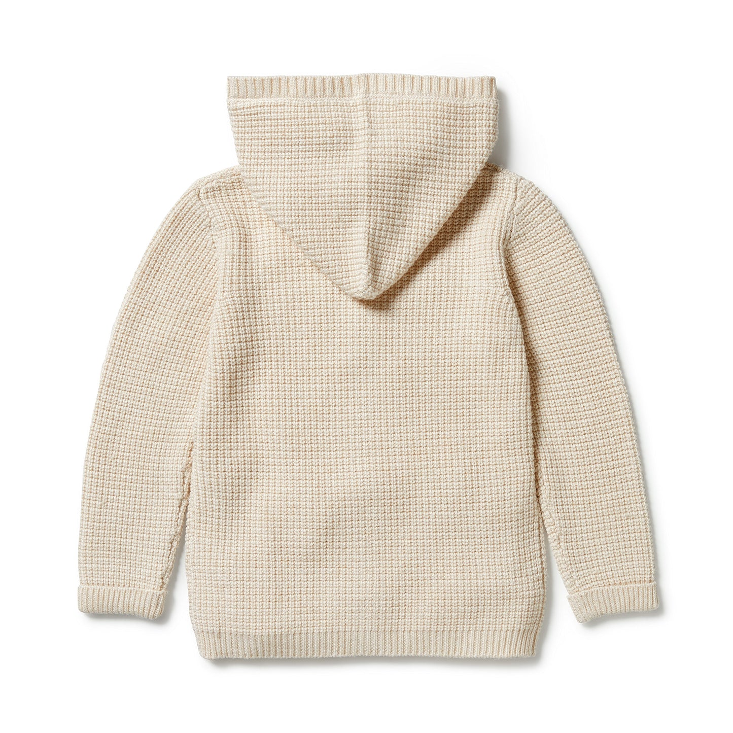 Wilson & Frenchy Knitted Button Jacket - Sand Melange