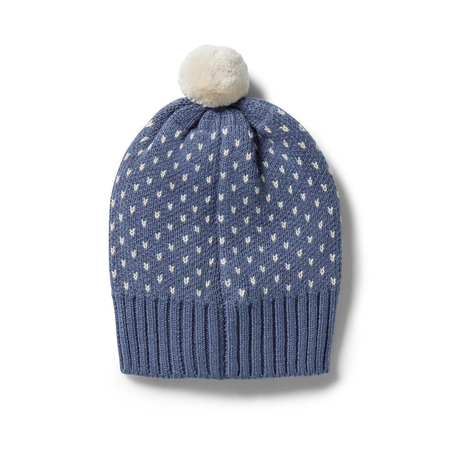 Wilson & Frenchy Knitted Fleck Hat - Blue Depths