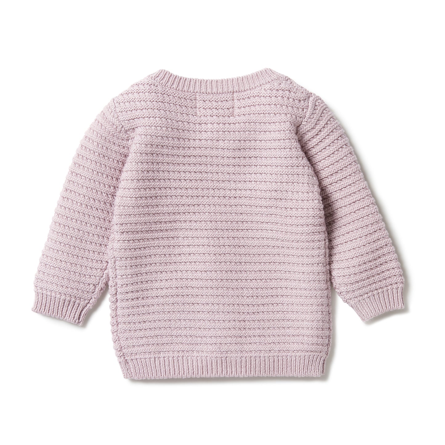 Wilson & Frenchy Knitted Spot Jumper - Lilac Ash