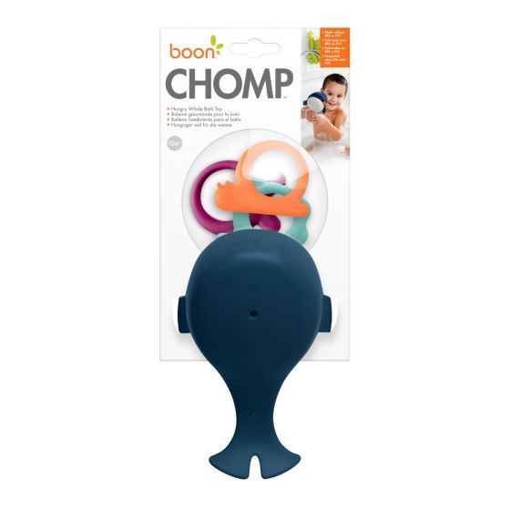 Baby First - Chomp Hungry Whale Bath Toy - Navy