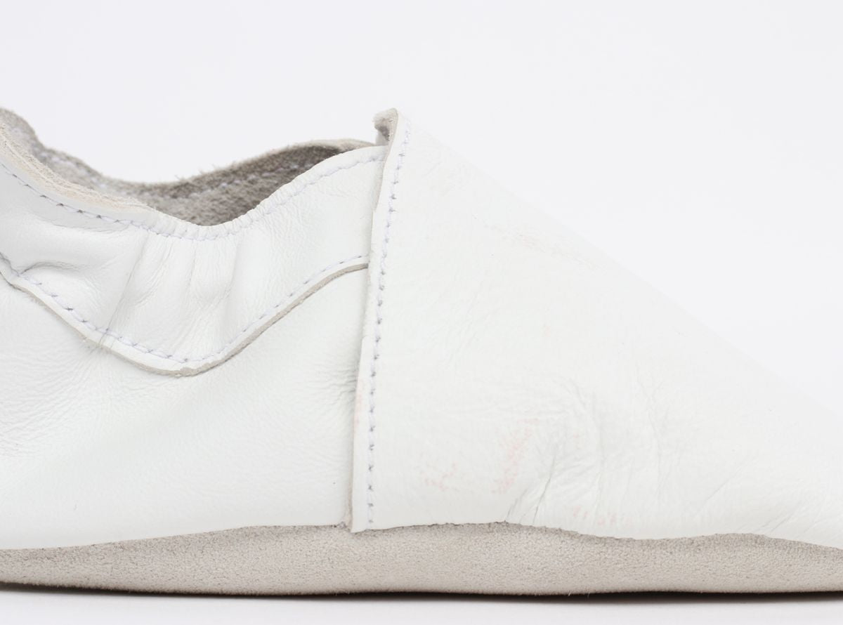 Bobux Soft Sole - Simple Shoe White