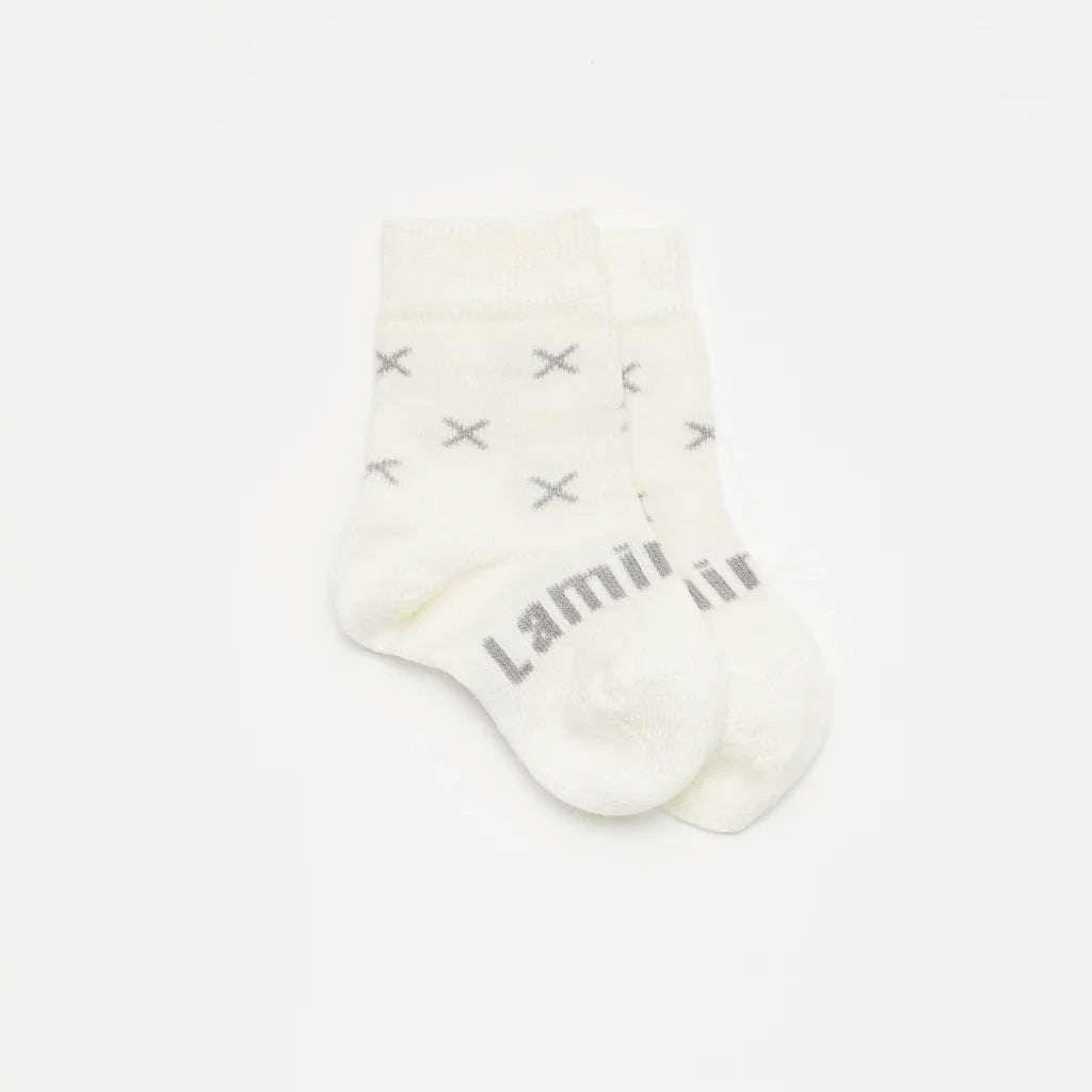 Lamington Merino Wool Crew Socks | BABY | Fox