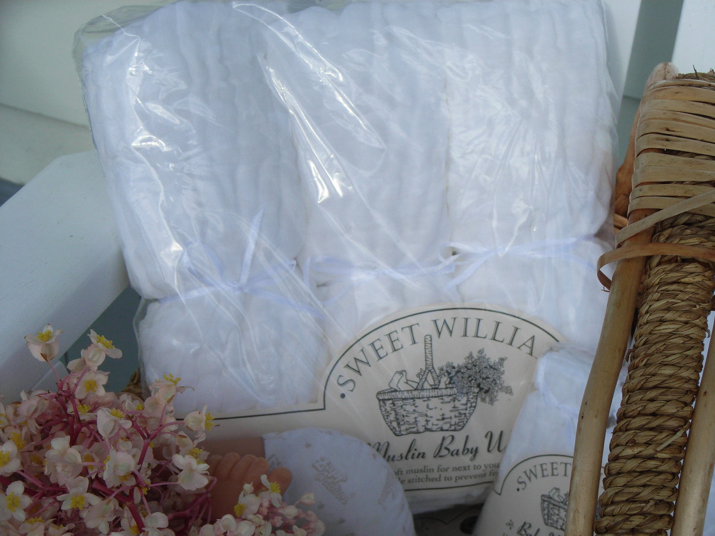 Sweet William Muslin Wrap - 3 pack