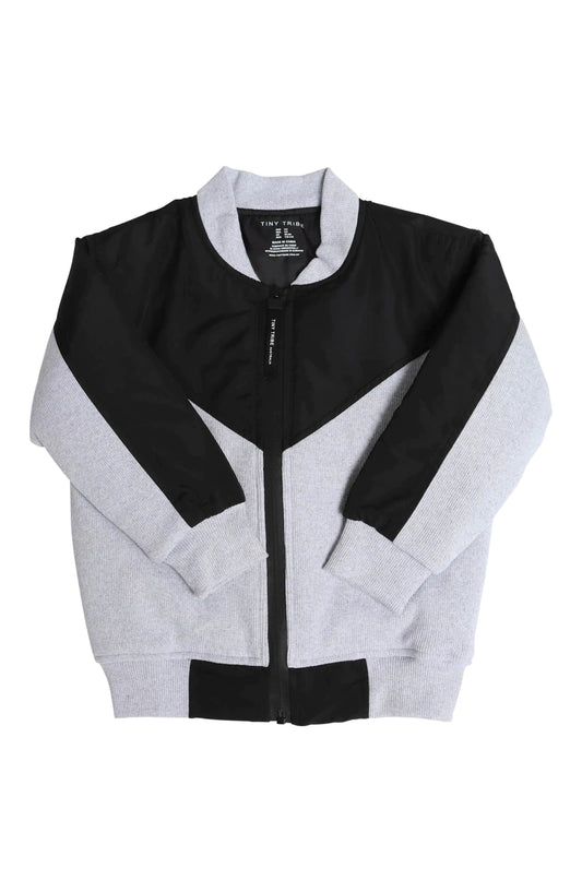 Tiny Tribe Segment Bomber Jacket * Last size 6-7*